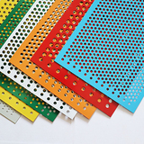 304不鏽鋼沖孔網闆 圓孔篩網穿孔闆多孔網打孔網鍍鋅鐵闆沖