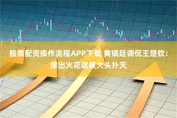 股票配资操作流程APP下载 黄镇廷调侃王楚钦：擦出火花就被大头扑灭