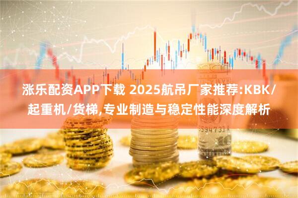 涨乐配资APP下载 2025航吊厂家推荐:KBK/起重机/货梯,专业制造与稳定性能深度解析